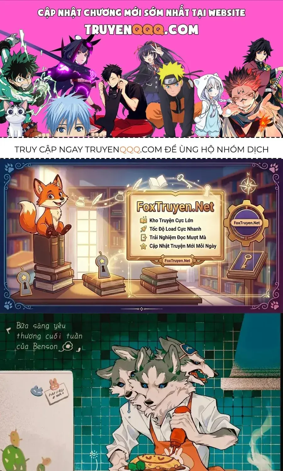 Ba Sói Chapter 1 - Trang 2