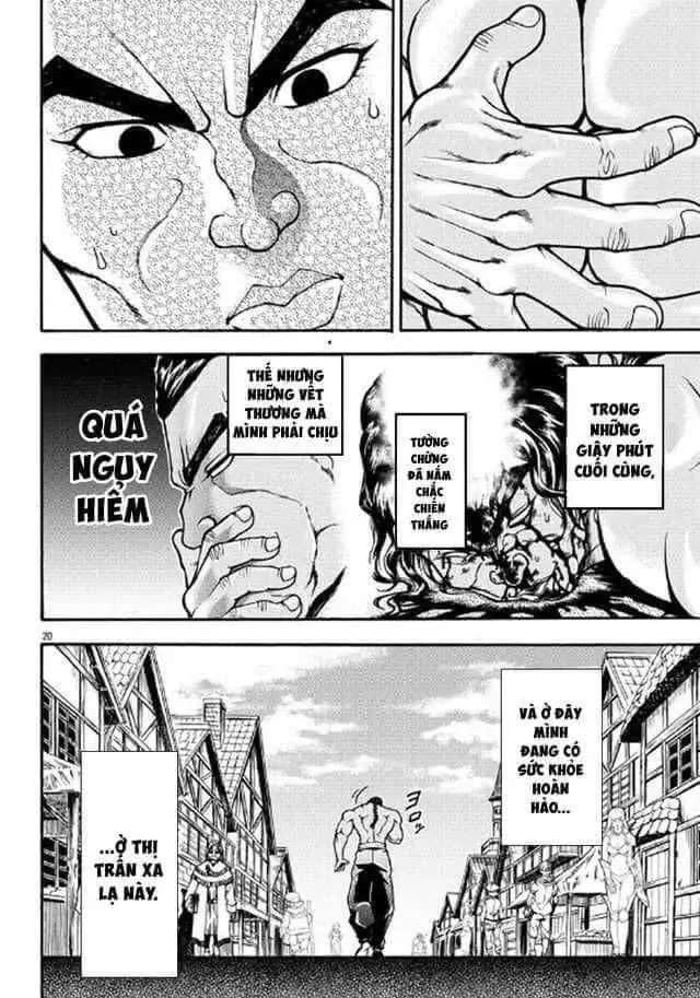 Baki Gaiden: Retsu Kaiou Wa Isekai Tensei Shitemo Ikkamawankou Ni Chapter 1 - Trang 19