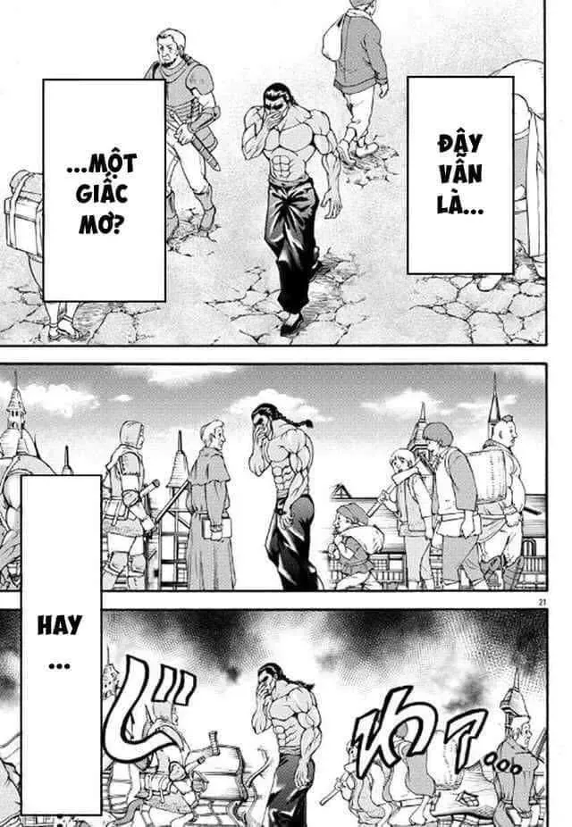 Baki Gaiden: Retsu Kaiou Wa Isekai Tensei Shitemo Ikkamawankou Ni Chapter 1 - Trang 20