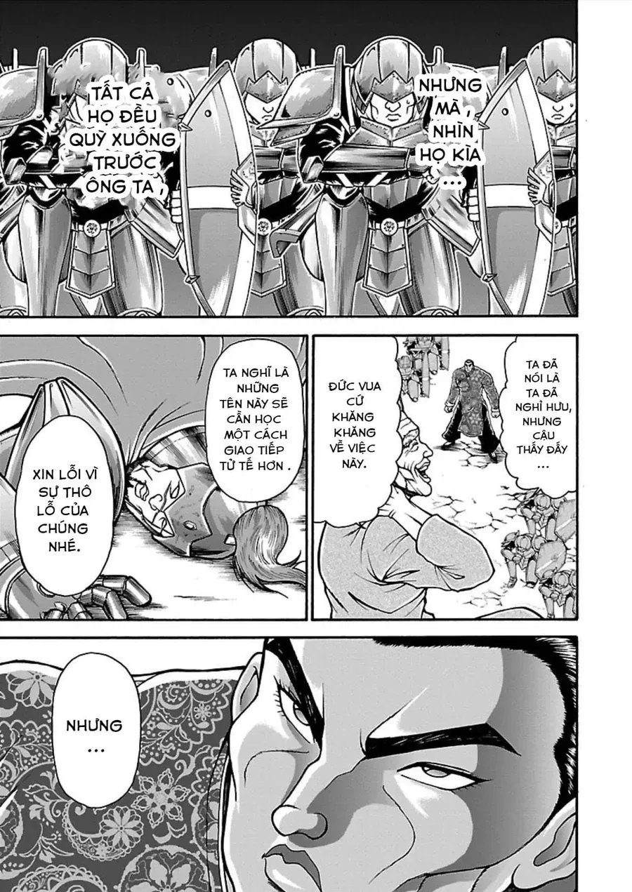 Baki Gaiden: Retsu Kaiou Wa Isekai Tensei Shitemo Ikkamawankou Ni Chapter 10 - Trang 10
