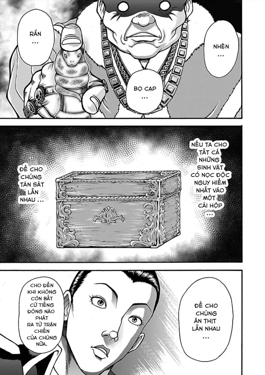 Baki Gaiden: Retsu Kaiou Wa Isekai Tensei Shitemo Ikkamawankou Ni Chapter 10 - Trang 18