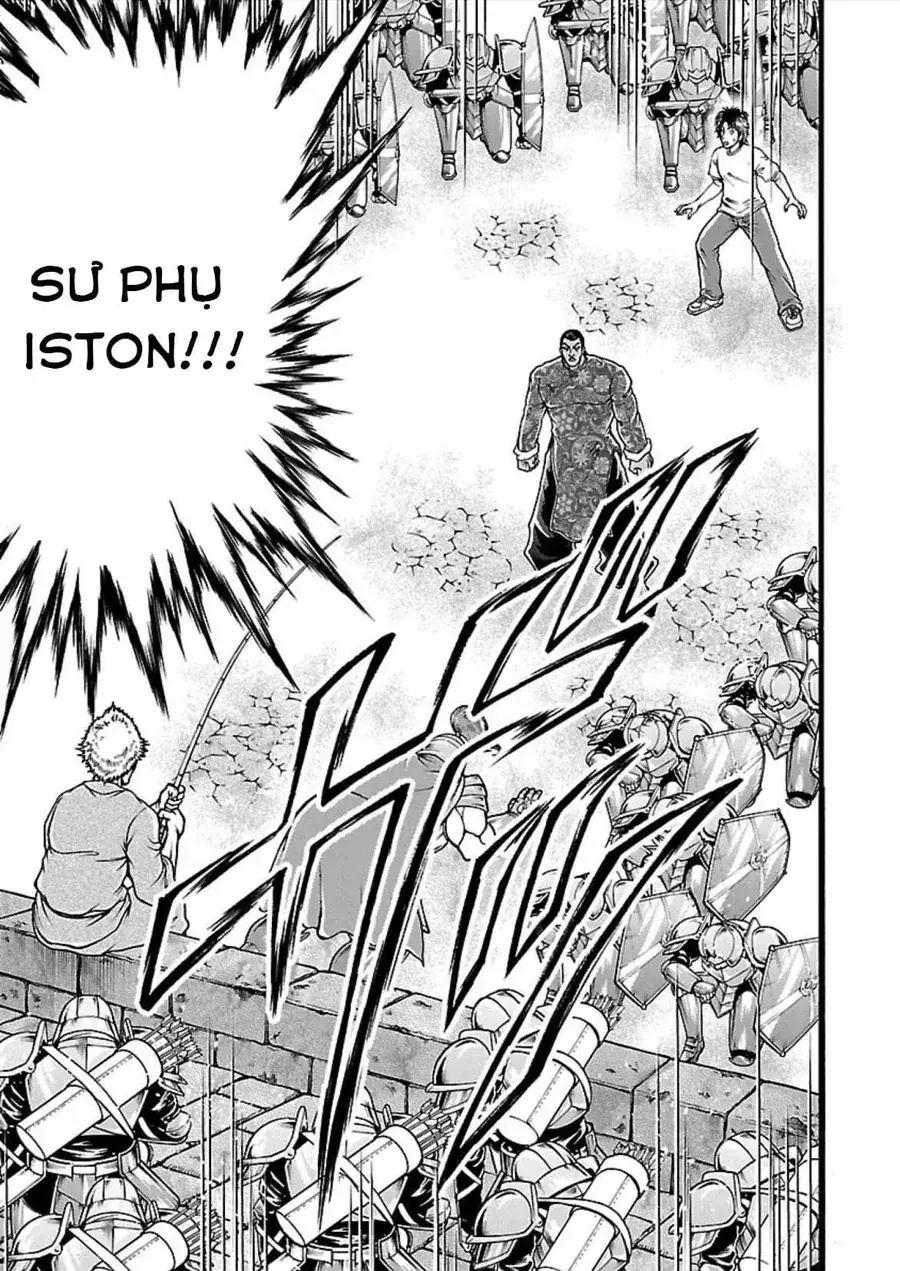 Baki Gaiden: Retsu Kaiou Wa Isekai Tensei Shitemo Ikkamawankou Ni Chapter 10 - Trang 8