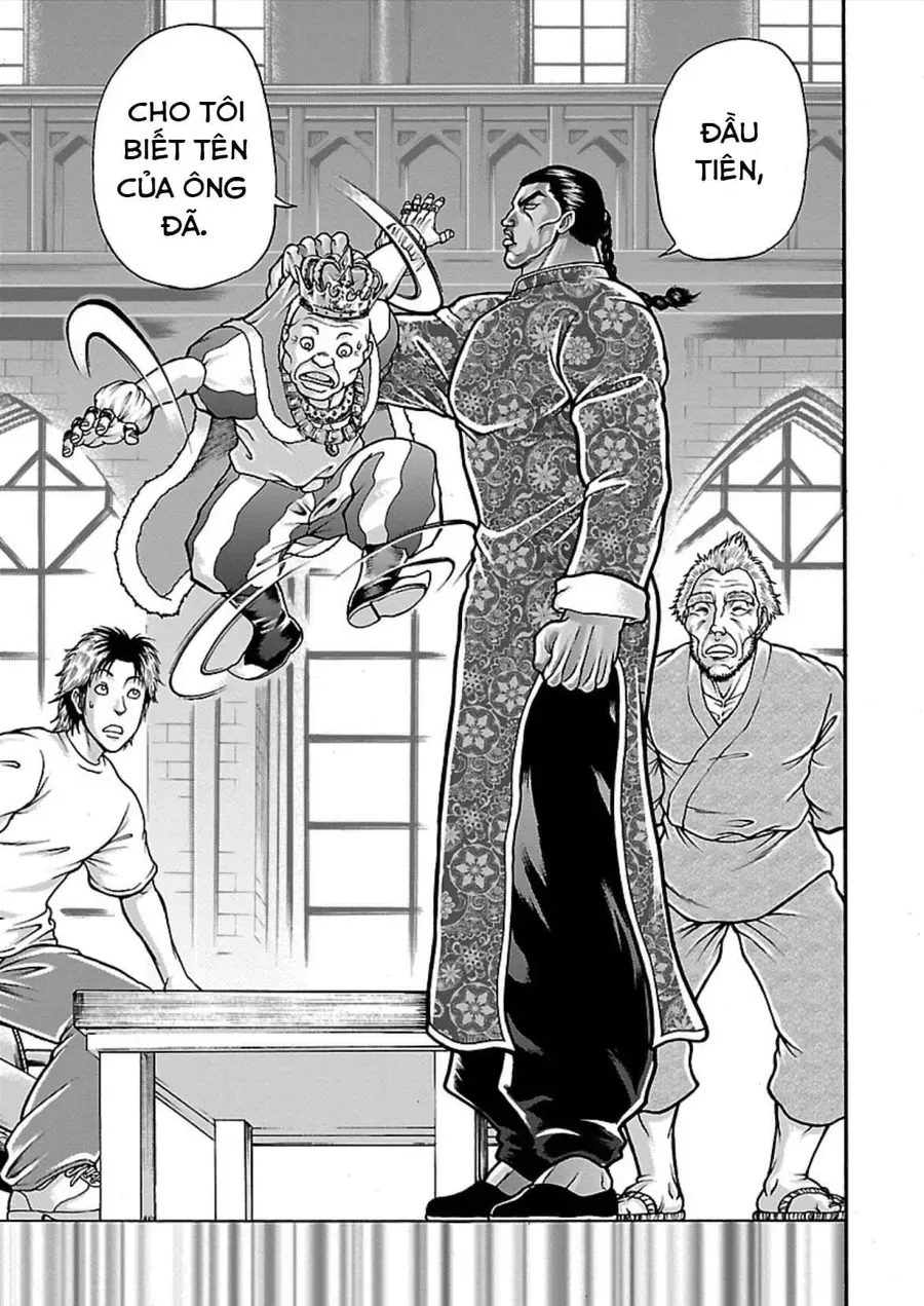 Baki Gaiden: Retsu Kaiou Wa Isekai Tensei Shitemo Ikkamawankou Ni Chapter 11 - Trang 12