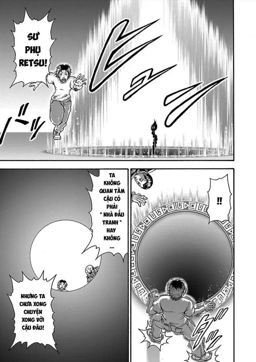 Baki Gaiden: Retsu Kaiou Wa Isekai Tensei Shitemo Ikkamawankou Ni Chapter 11 - Trang 18