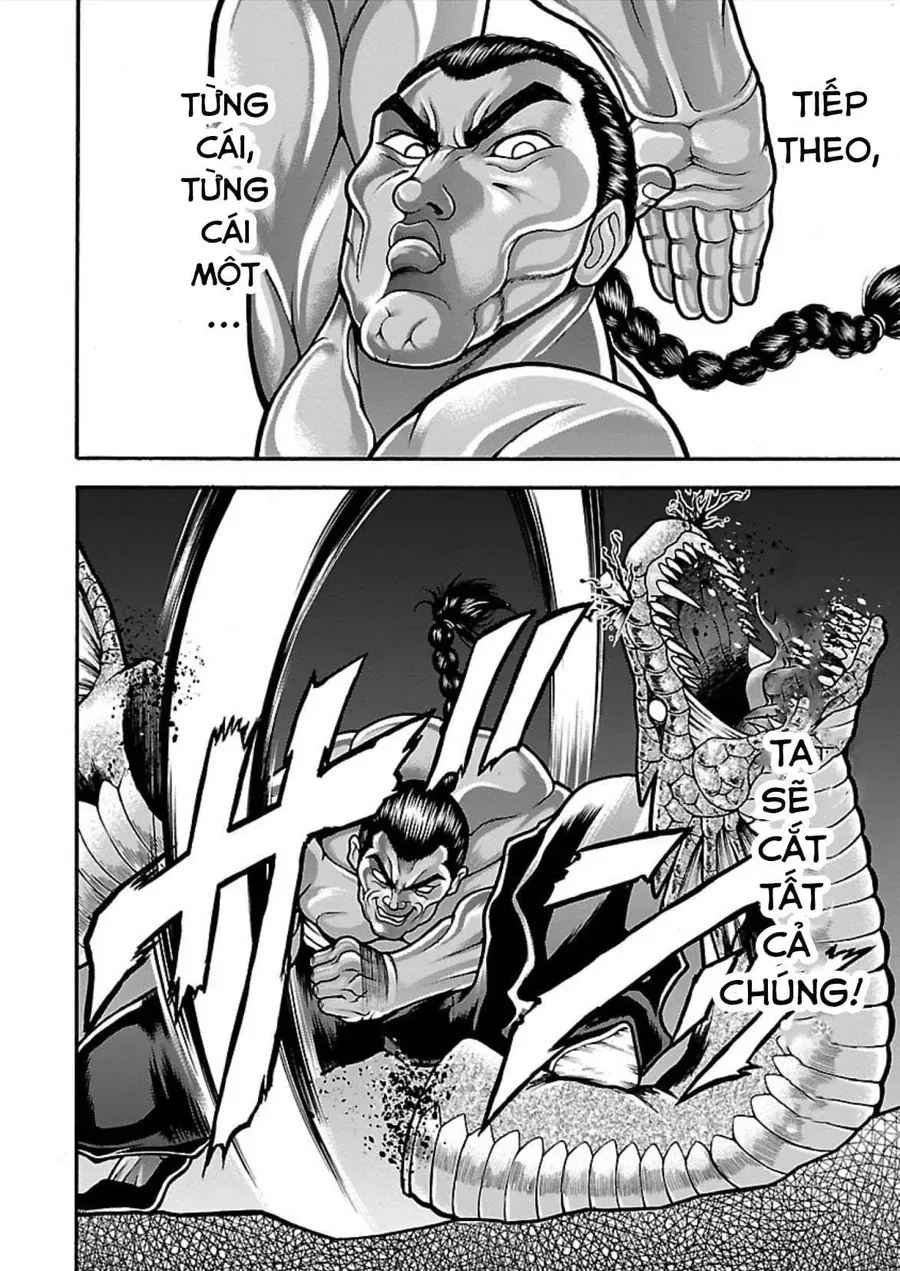 Baki Gaiden: Retsu Kaiou Wa Isekai Tensei Shitemo Ikkamawankou Ni Chapter 13 - Trang 11