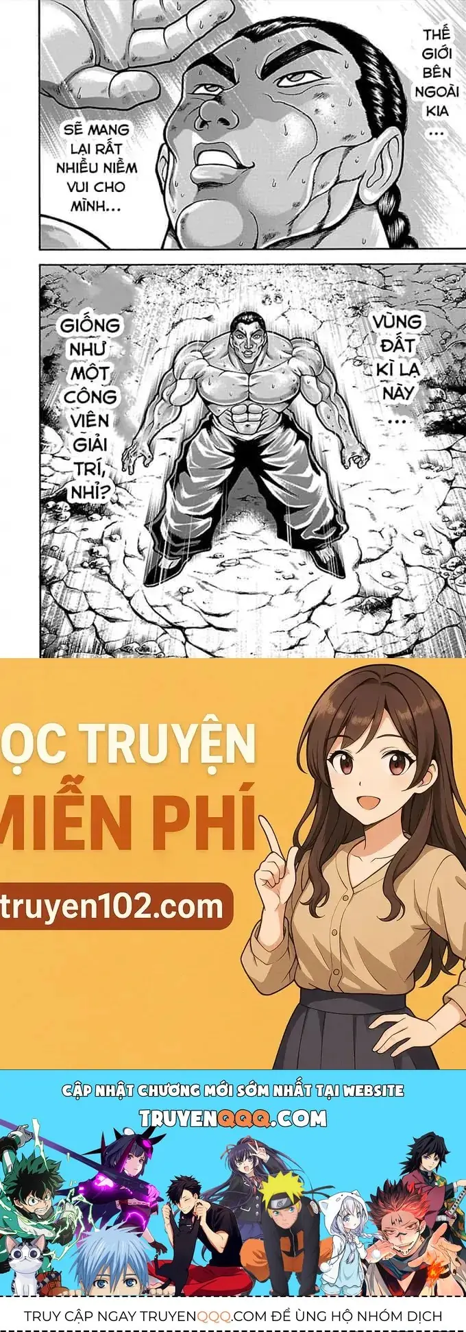 Baki Gaiden: Retsu Kaiou Wa Isekai Tensei Shitemo Ikkamawankou Ni Chapter 14 - Trang 17