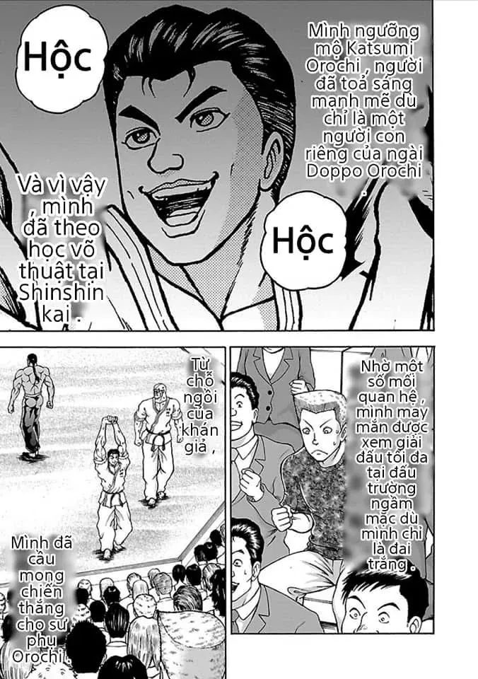 Baki Gaiden: Retsu Kaiou Wa Isekai Tensei Shitemo Ikkamawankou Ni Chapter 2 - Trang 13