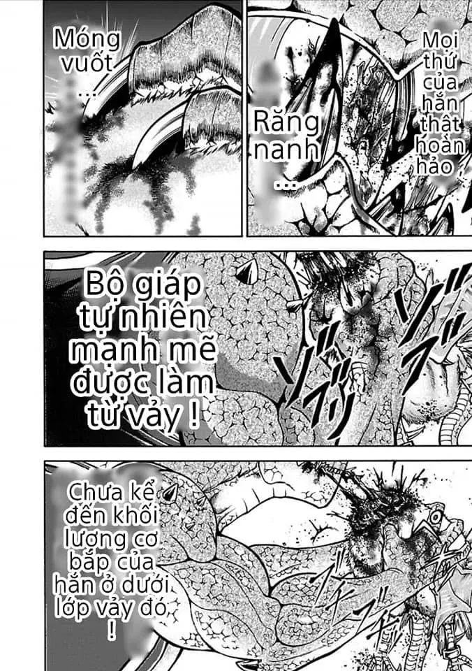 Baki Gaiden: Retsu Kaiou Wa Isekai Tensei Shitemo Ikkamawankou Ni Chapter 3 - Trang 13