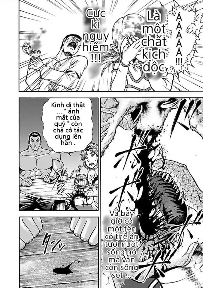 Baki Gaiden: Retsu Kaiou Wa Isekai Tensei Shitemo Ikkamawankou Ni Chapter 3 - Trang 15