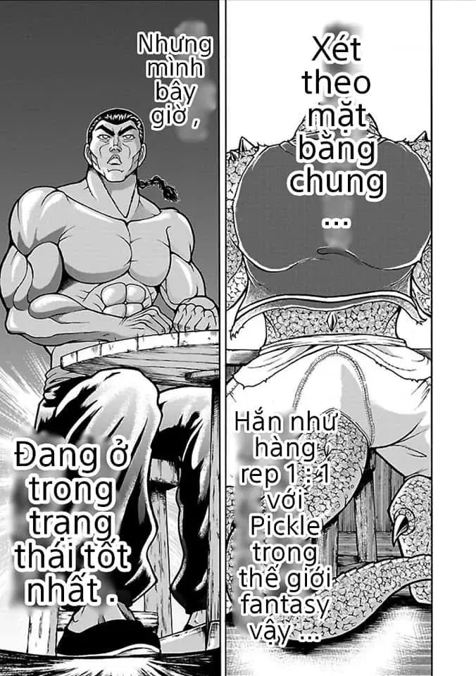 Baki Gaiden: Retsu Kaiou Wa Isekai Tensei Shitemo Ikkamawankou Ni Chapter 3 - Trang 18