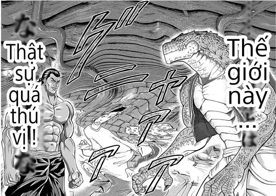 Baki Gaiden: Retsu Kaiou Wa Isekai Tensei Shitemo Ikkamawankou Ni Chapter 3 - Trang 20