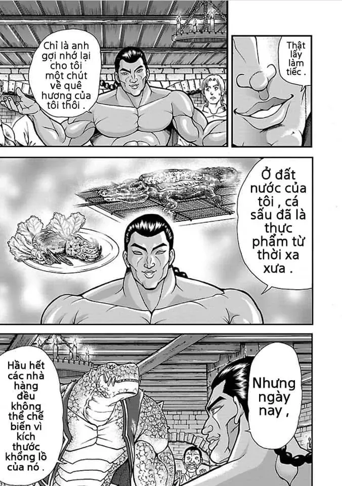 Baki Gaiden: Retsu Kaiou Wa Isekai Tensei Shitemo Ikkamawankou Ni Chapter 3 - Trang 24