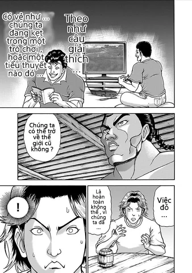 Baki Gaiden: Retsu Kaiou Wa Isekai Tensei Shitemo Ikkamawankou Ni Chapter 3 - Trang 6