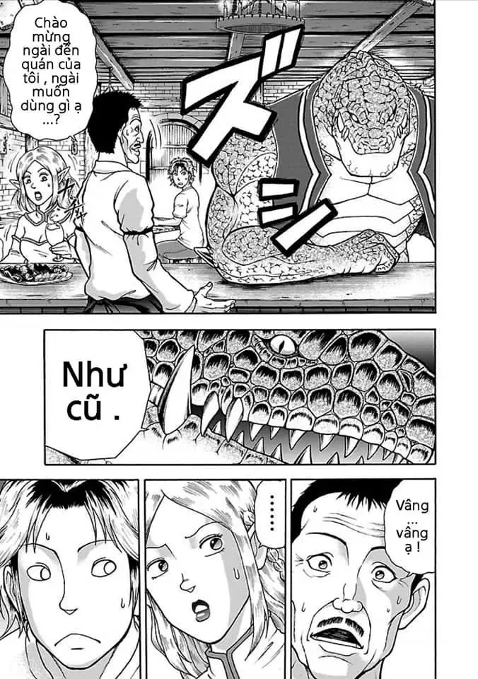 Baki Gaiden: Retsu Kaiou Wa Isekai Tensei Shitemo Ikkamawankou Ni Chapter 3 - Trang 8