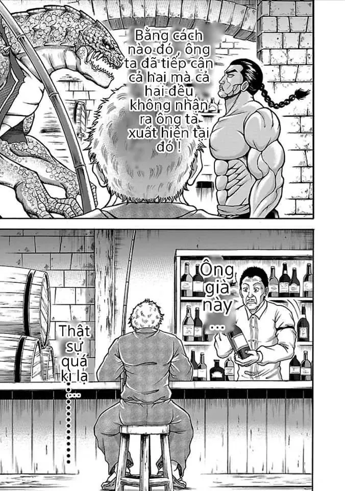 Baki Gaiden: Retsu Kaiou Wa Isekai Tensei Shitemo Ikkamawankou Ni Chapter 4 - Trang 12