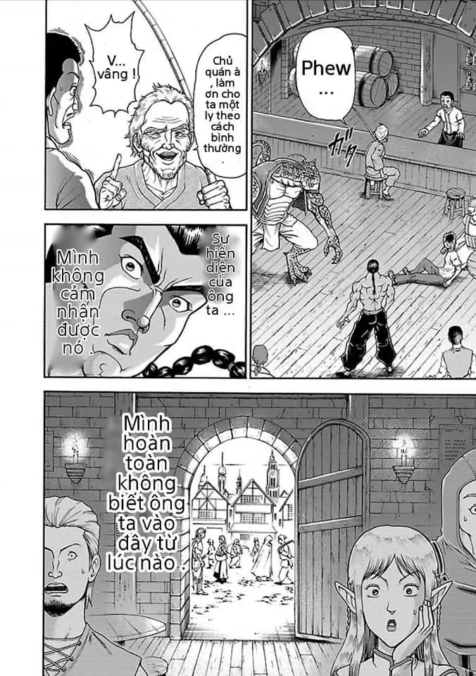 Baki Gaiden: Retsu Kaiou Wa Isekai Tensei Shitemo Ikkamawankou Ni Chapter 4 - Trang 13