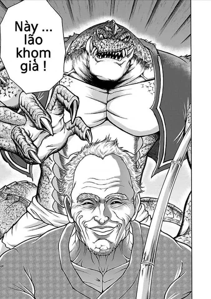 Baki Gaiden: Retsu Kaiou Wa Isekai Tensei Shitemo Ikkamawankou Ni Chapter 4 - Trang 16