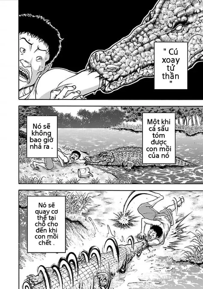 Baki Gaiden: Retsu Kaiou Wa Isekai Tensei Shitemo Ikkamawankou Ni Chapter 4 - Trang 4