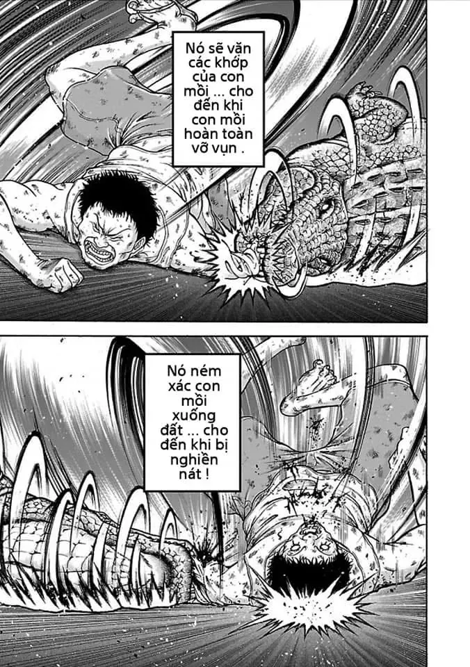 Baki Gaiden: Retsu Kaiou Wa Isekai Tensei Shitemo Ikkamawankou Ni Chapter 4 - Trang 7