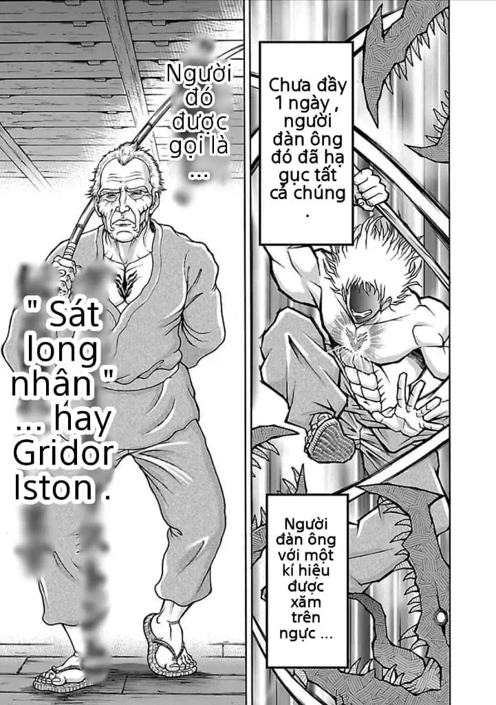 Baki Gaiden: Retsu Kaiou Wa Isekai Tensei Shitemo Ikkamawankou Ni Chapter 5 - Trang 11