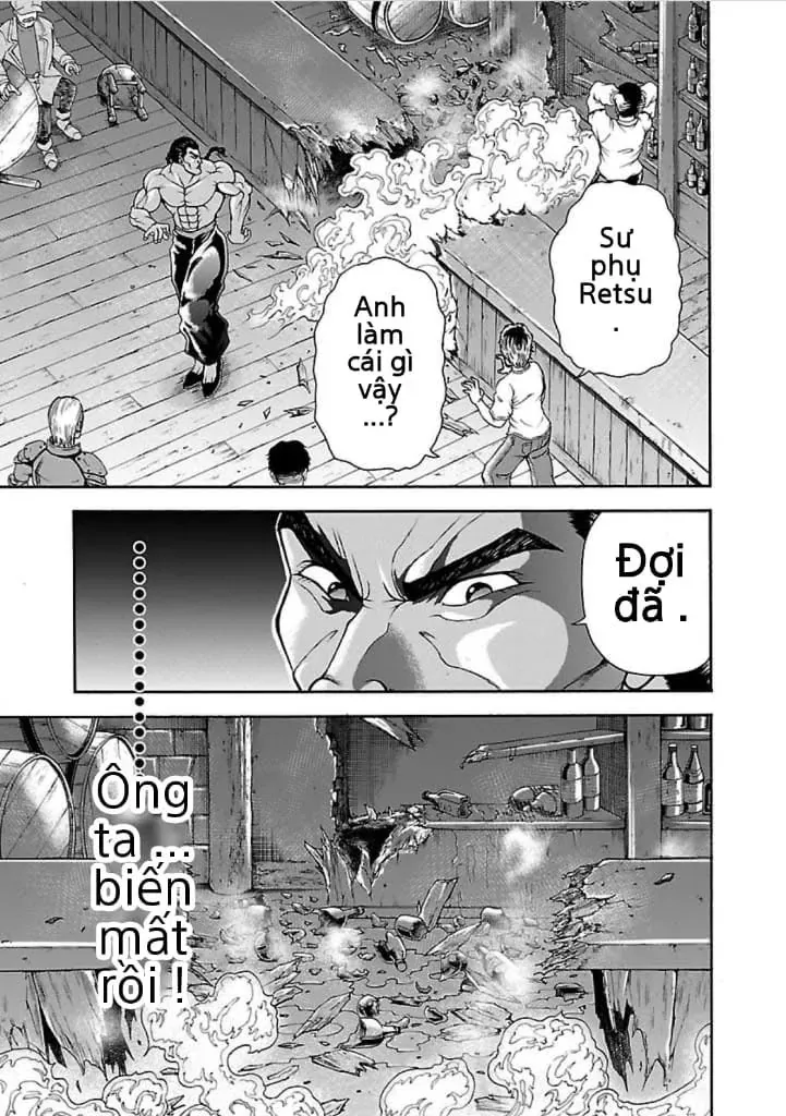 Baki Gaiden: Retsu Kaiou Wa Isekai Tensei Shitemo Ikkamawankou Ni Chapter 5 - Trang 16