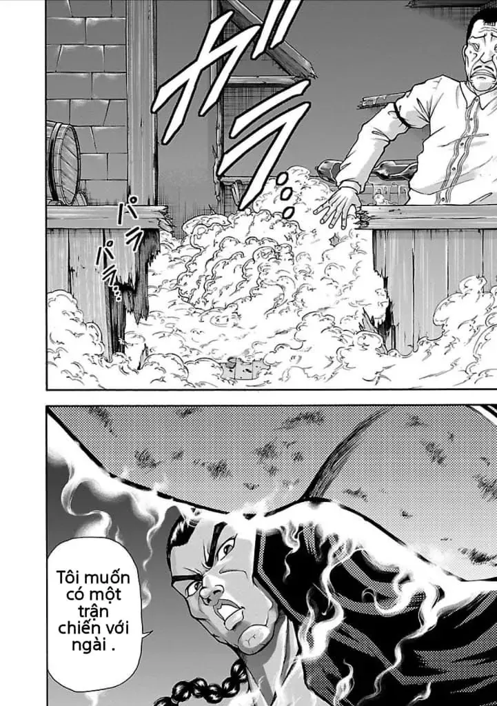 Baki Gaiden: Retsu Kaiou Wa Isekai Tensei Shitemo Ikkamawankou Ni Chapter 5 - Trang 17