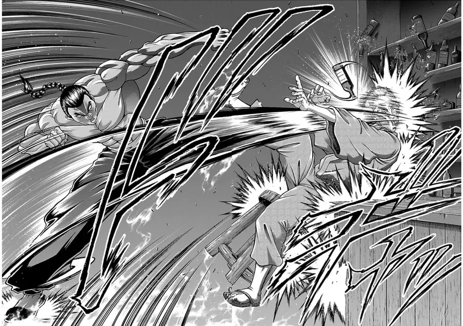 Baki Gaiden: Retsu Kaiou Wa Isekai Tensei Shitemo Ikkamawankou Ni Chapter 5 - Trang 18