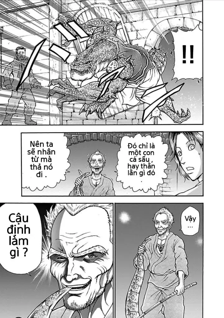 Baki Gaiden: Retsu Kaiou Wa Isekai Tensei Shitemo Ikkamawankou Ni Chapter 5 - Trang 6