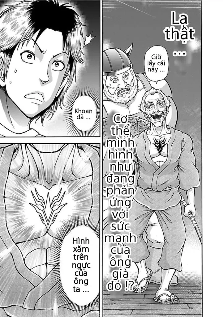 Baki Gaiden: Retsu Kaiou Wa Isekai Tensei Shitemo Ikkamawankou Ni Chapter 5 - Trang 8