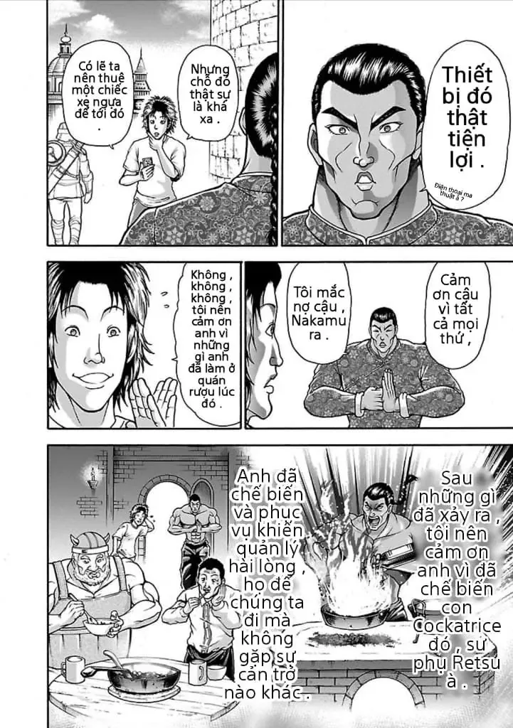 Baki Gaiden: Retsu Kaiou Wa Isekai Tensei Shitemo Ikkamawankou Ni Chapter 6 - Trang 11