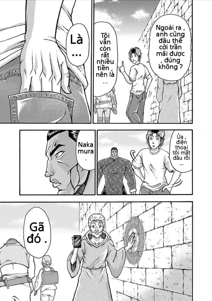 Baki Gaiden: Retsu Kaiou Wa Isekai Tensei Shitemo Ikkamawankou Ni Chapter 6 - Trang 12