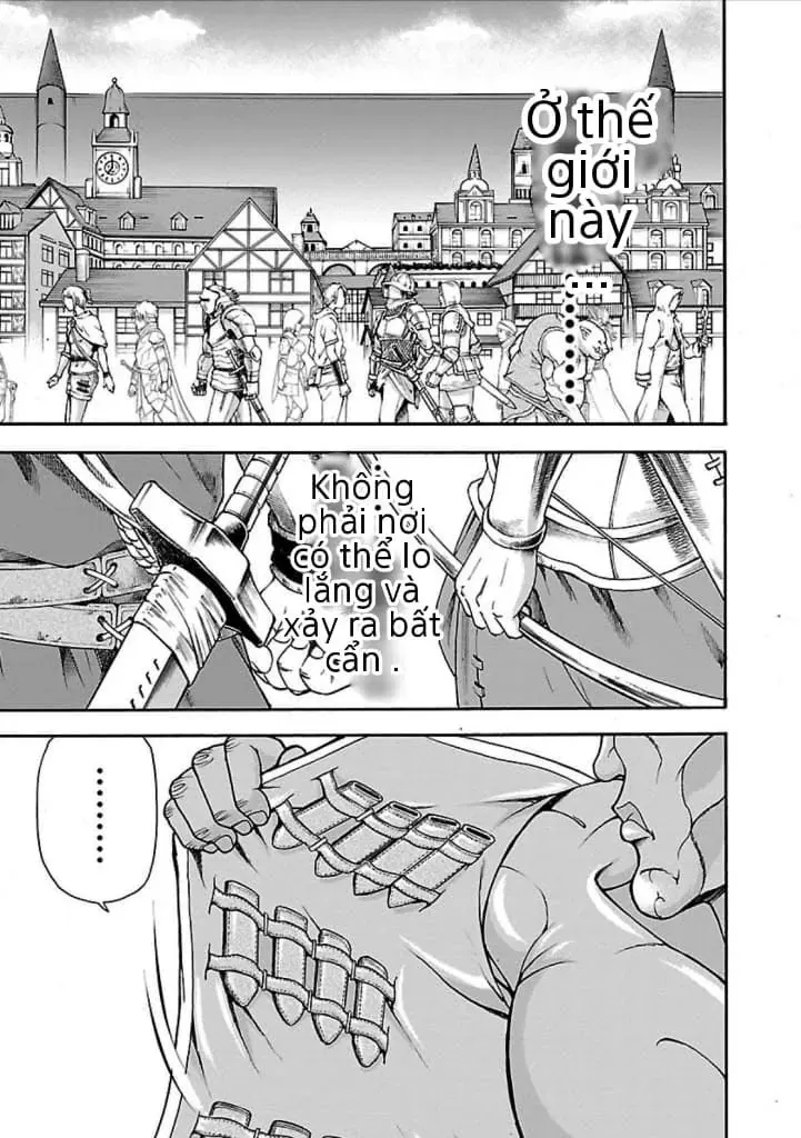 Baki Gaiden: Retsu Kaiou Wa Isekai Tensei Shitemo Ikkamawankou Ni Chapter 6 - Trang 7