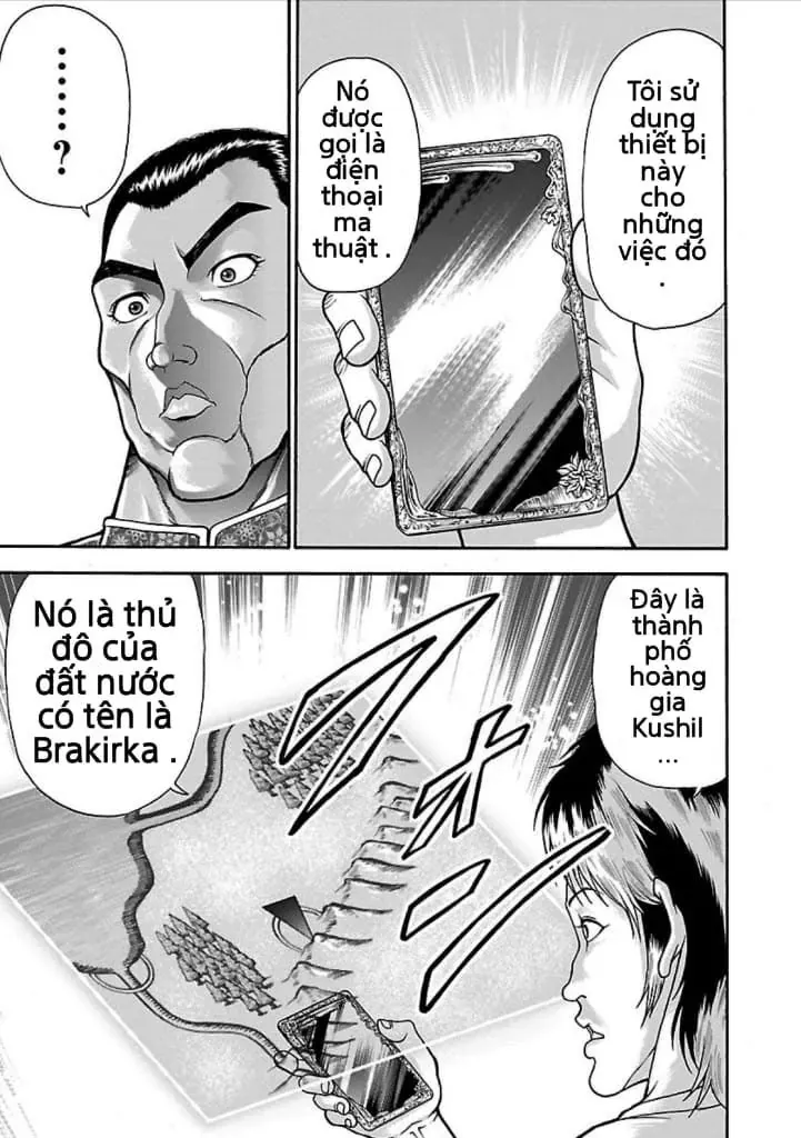 Baki Gaiden: Retsu Kaiou Wa Isekai Tensei Shitemo Ikkamawankou Ni Chapter 6 - Trang 9