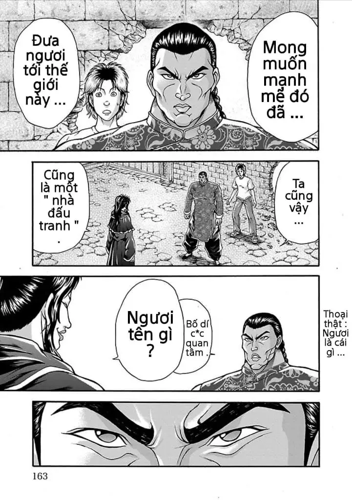 Baki Gaiden: Retsu Kaiou Wa Isekai Tensei Shitemo Ikkamawankou Ni Chapter 7 - Trang 15