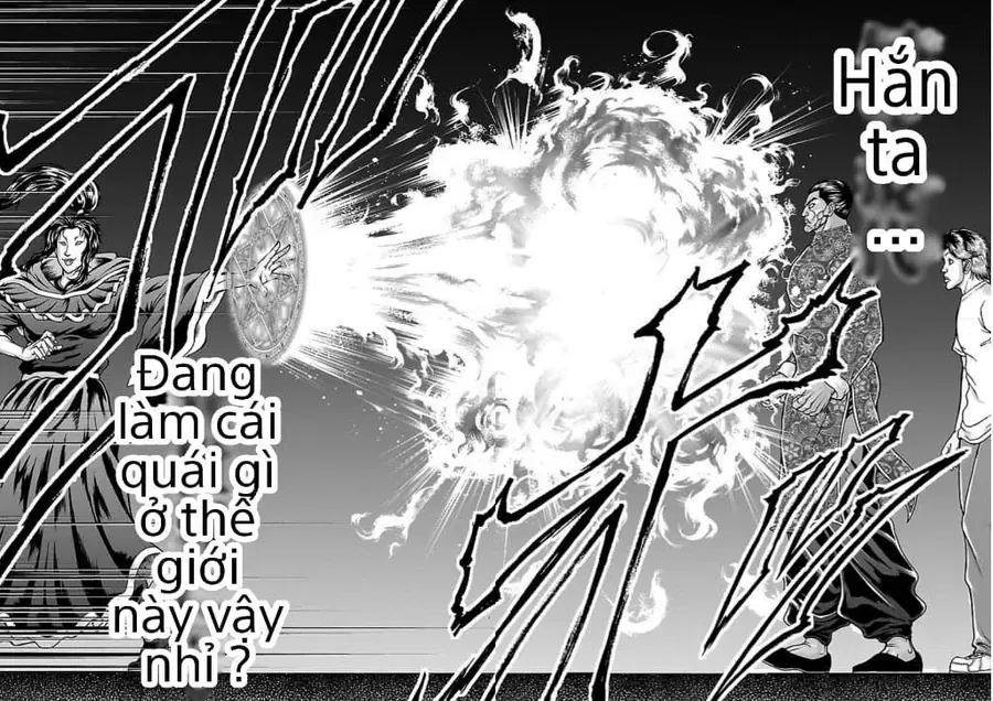 Baki Gaiden: Retsu Kaiou Wa Isekai Tensei Shitemo Ikkamawankou Ni Chapter 7 - Trang 9