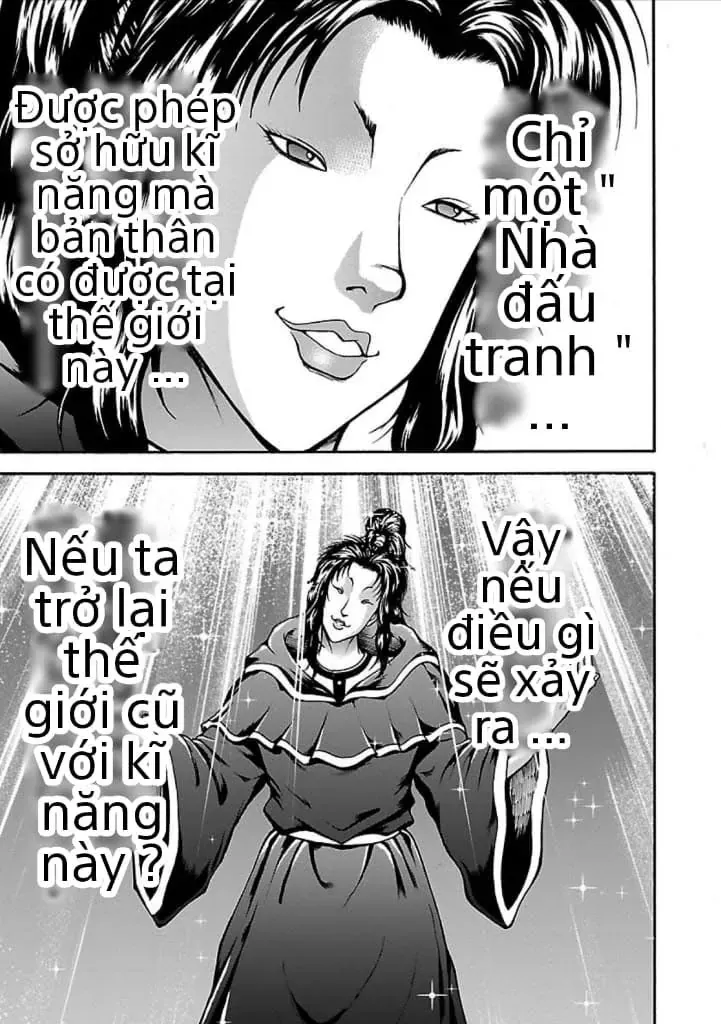 Baki Gaiden: Retsu Kaiou Wa Isekai Tensei Shitemo Ikkamawankou Ni Chapter 8 - Trang 13