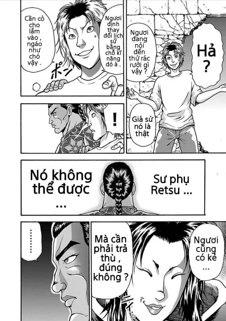 Baki Gaiden: Retsu Kaiou Wa Isekai Tensei Shitemo Ikkamawankou Ni Chapter 8 - Trang 14