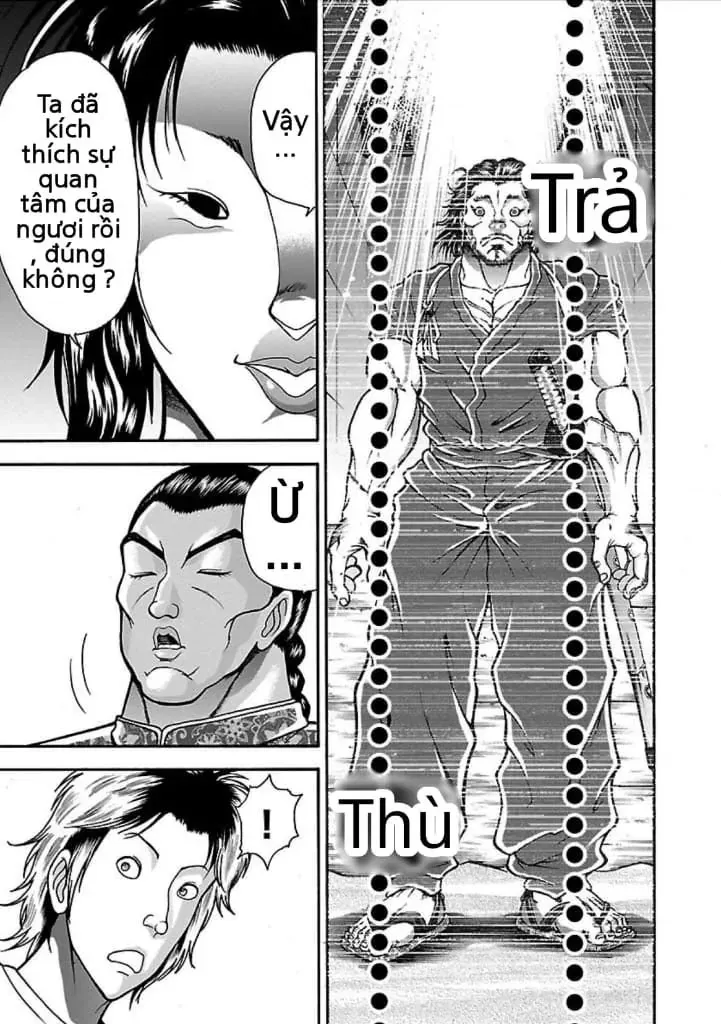 Baki Gaiden: Retsu Kaiou Wa Isekai Tensei Shitemo Ikkamawankou Ni Chapter 8 - Trang 15