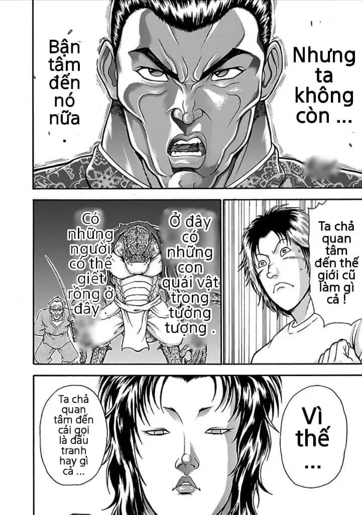 Baki Gaiden: Retsu Kaiou Wa Isekai Tensei Shitemo Ikkamawankou Ni Chapter 8 - Trang 16