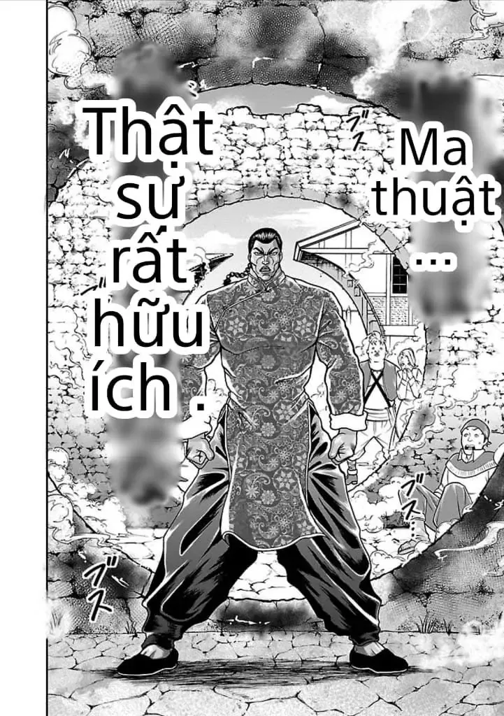 Baki Gaiden: Retsu Kaiou Wa Isekai Tensei Shitemo Ikkamawankou Ni Chapter 8 - Trang 9