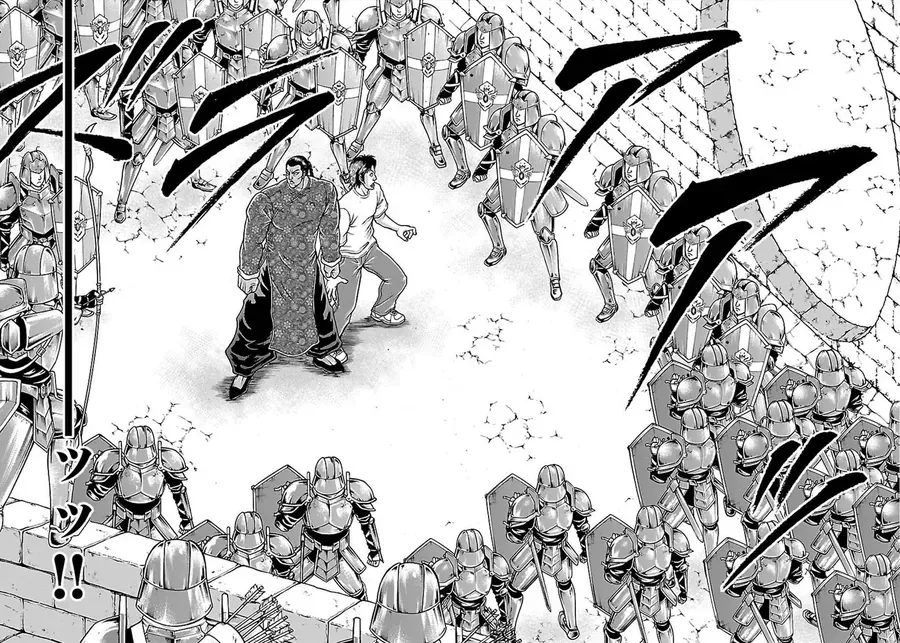 Baki Gaiden: Retsu Kaiou Wa Isekai Tensei Shitemo Ikkamawankou Ni Chapter 9 - Trang 15