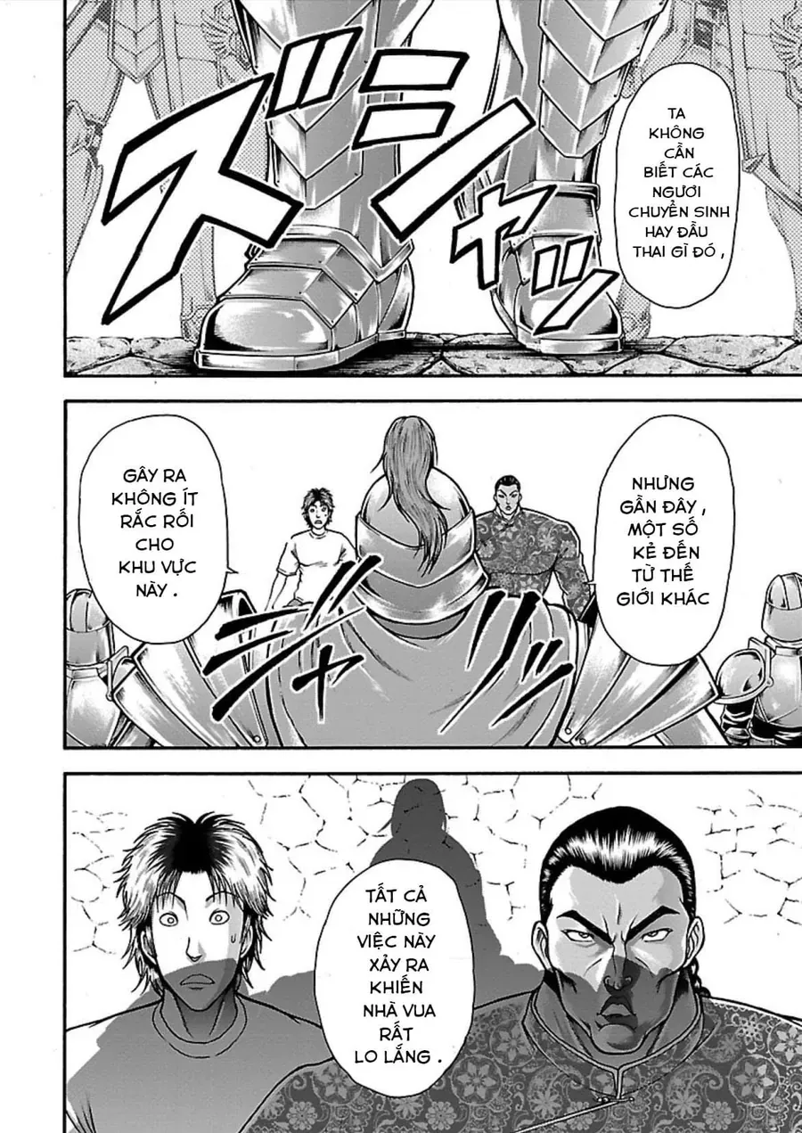 Baki Gaiden: Retsu Kaiou Wa Isekai Tensei Shitemo Ikkamawankou Ni Chapter 9 - Trang 16