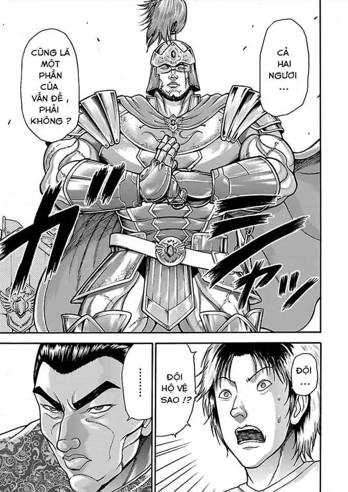 Baki Gaiden: Retsu Kaiou Wa Isekai Tensei Shitemo Ikkamawankou Ni Chapter 9 - Trang 17