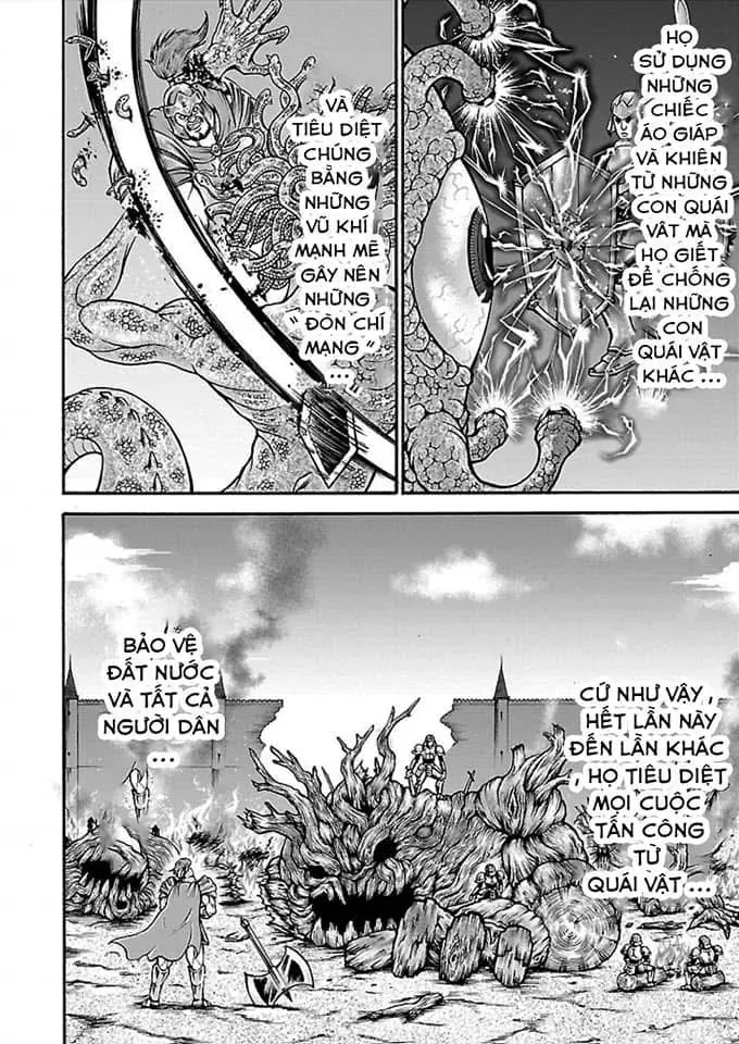 Baki Gaiden: Retsu Kaiou Wa Isekai Tensei Shitemo Ikkamawankou Ni Chapter 9 - Trang 20