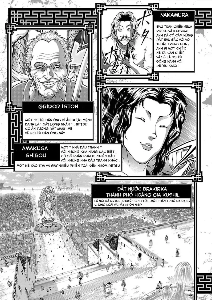 Baki Gaiden: Retsu Kaiou Wa Isekai Tensei Shitemo Ikkamawankou Ni Chapter 9 - Trang 6