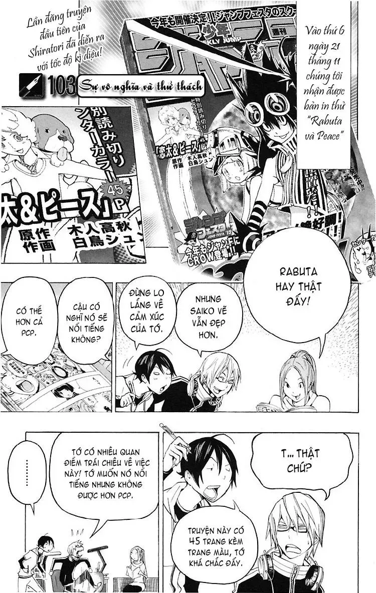 Bakuman Chapter 103 - Trang 4