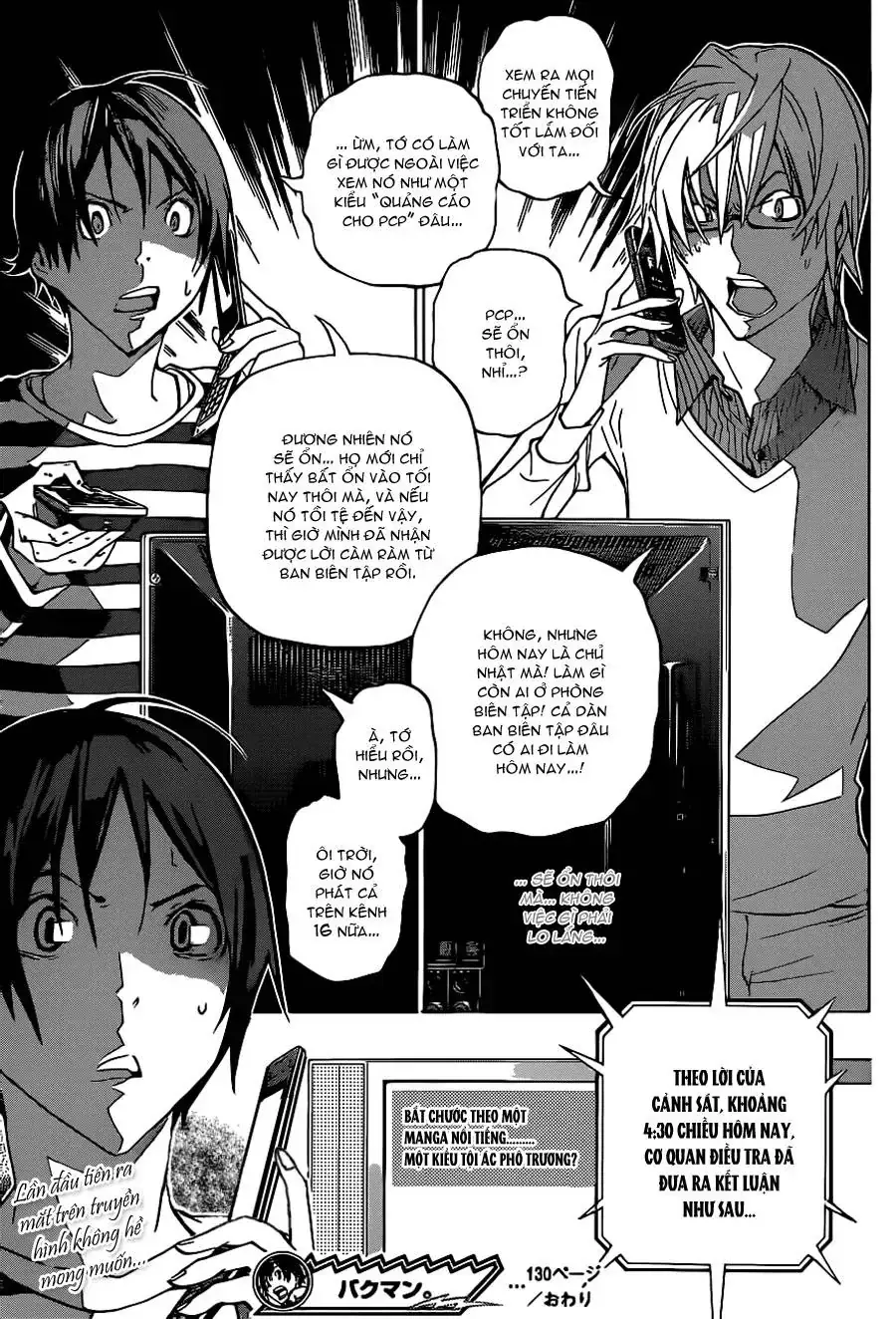 Bakuman Chapter 130 - Trang 22