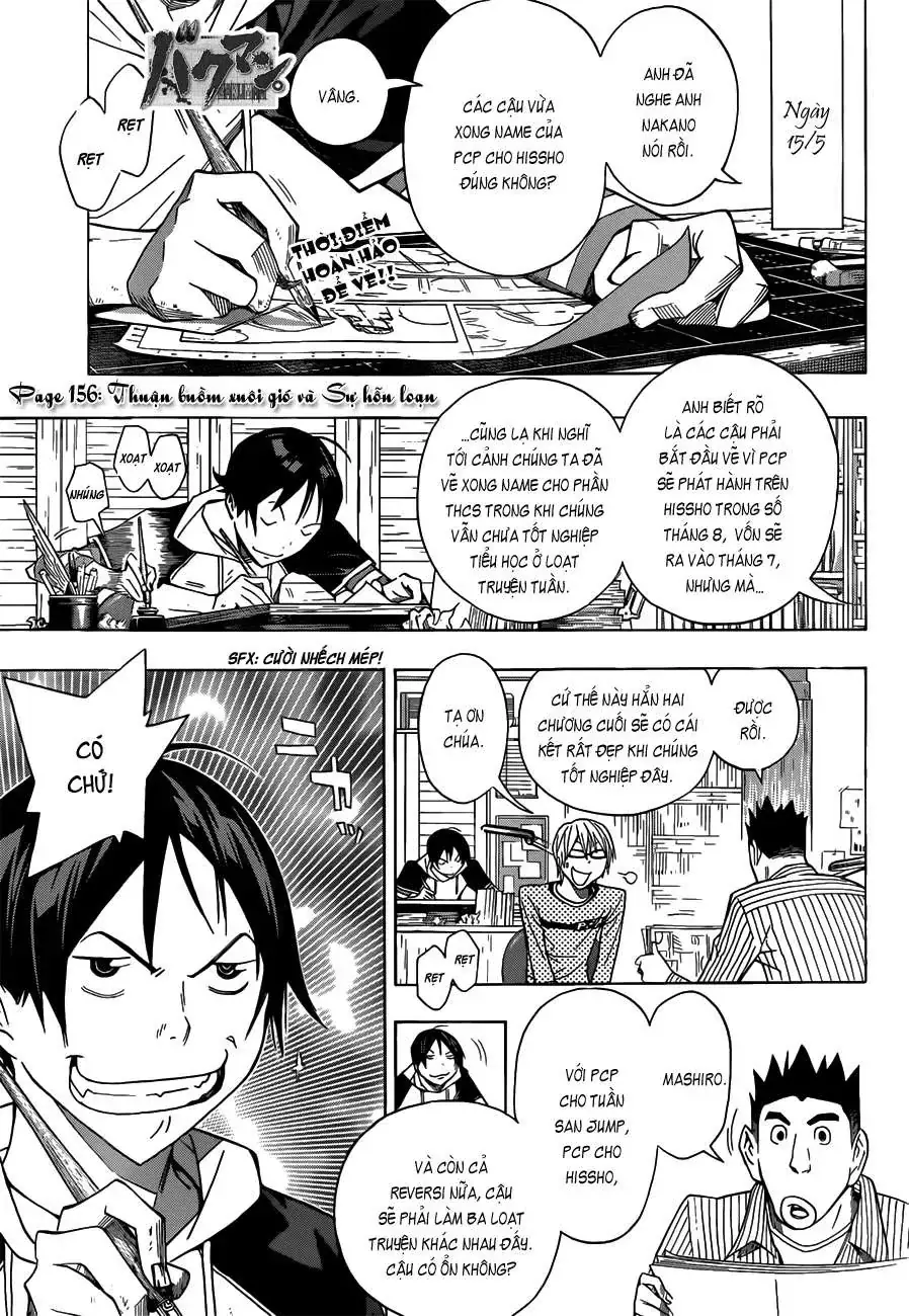Bakuman Chapter 156 - Trang 4
