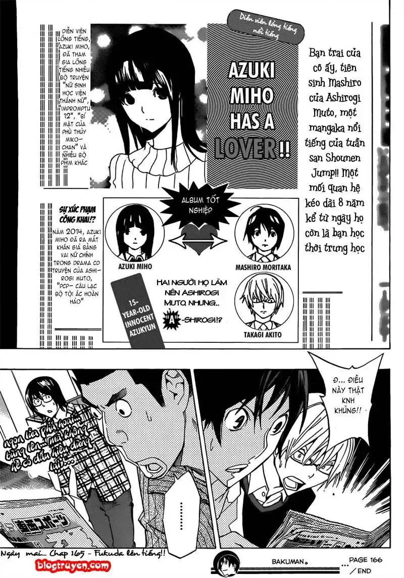 Bakuman Chapter 166 - Trang 22