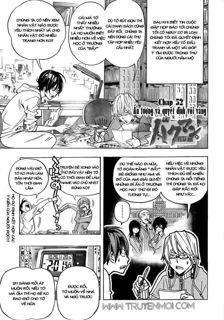 Bakuman Chapter 52 - Trang 3